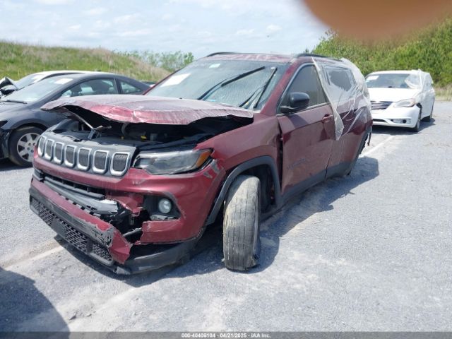 3C4NJCBB4NT109459 Jeep Compass Latitude Fwd