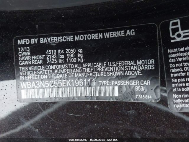 WBA3N5C55EK196111 BMW 428i Xdrive