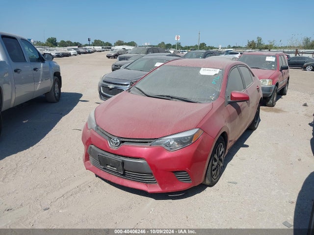 Toyota COROLLA LE 2016 5YFBURHEXGP484826 Image 2