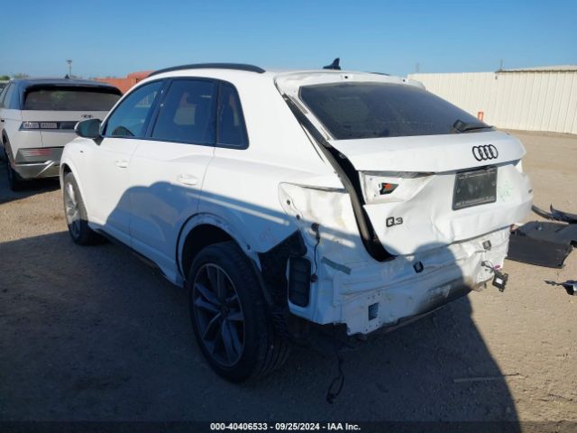WA1EECF33N1033399 Audi Q3 Premium Plus 45 Tfsi S Line Quattro Tiptronic