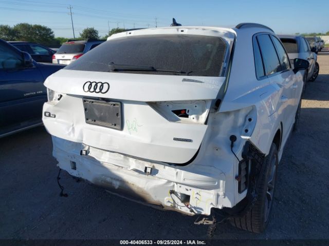 WA1EECF33N1033399 Audi Q3 Premium Plus 45 Tfsi S Line Quattro Tiptronic