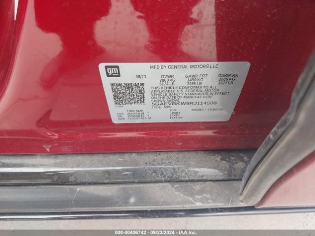 5GAEVBKW5RJ114508 Buick Enclave Premium Awd