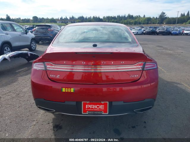 3LN6L5LU2LR603593 Lincoln Mkz Hybrid Reserve