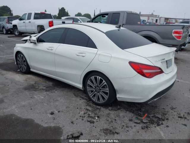 WDDSJ4EB3JN616597 Mercedes-Benz CLA 250