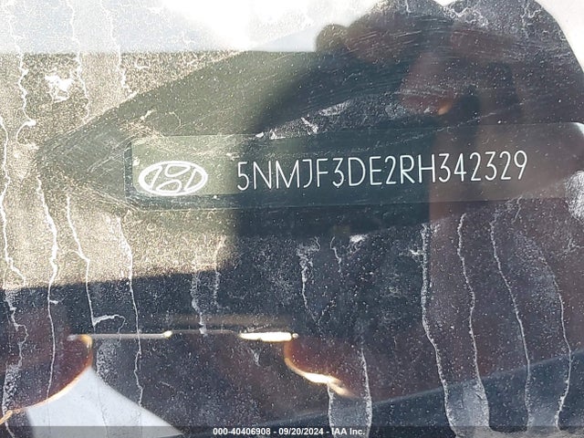Hyundai TUCSON SEL 2024 5NMJF3DE2RH342329 Image 9