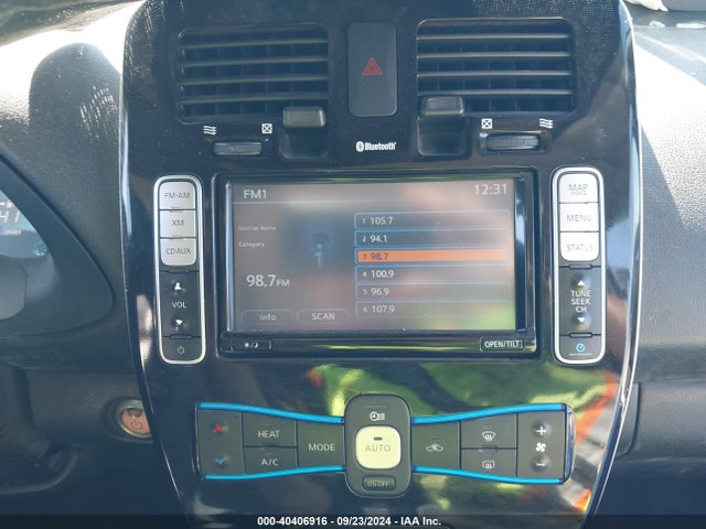 2013 NISSAN LEAF SV VIN: 1N4AZ0CP3DC424737