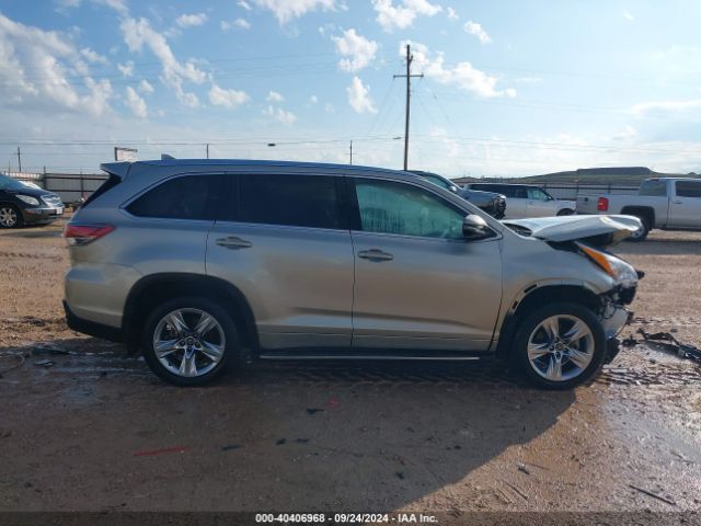 5TDYKRFH7GS156204 Toyota Highlander Limited V6