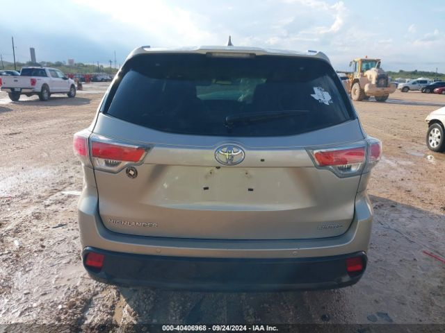 5TDYKRFH7GS156204 Toyota Highlander Limited V6