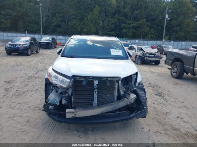 5TDKKRFH4GS123019 Toyota Highlander Xle V6