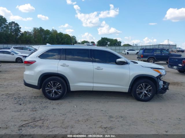 5TDKKRFH4GS123019 Toyota Highlander Xle V6