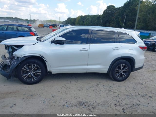 5TDKKRFH4GS123019 Toyota Highlander Xle V6