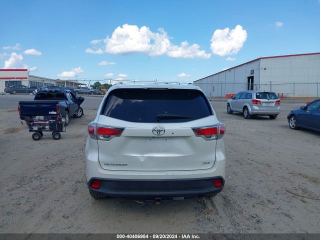 5TDKKRFH4GS123019 Toyota Highlander Xle V6