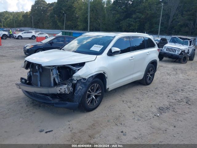5TDKKRFH4GS123019 Toyota Highlander Xle V6