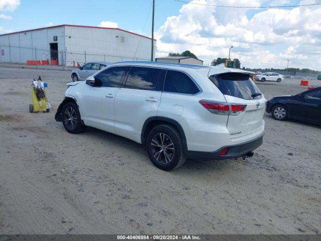 5TDKKRFH4GS123019 Toyota Highlander Xle V6