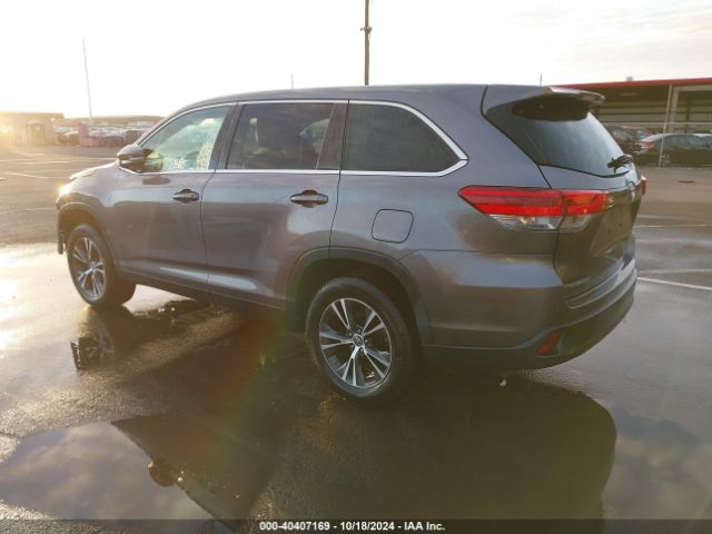 5TDZZRFH6KS314542 Toyota Highlander Le Plus