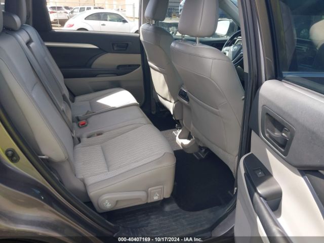 5TDZZRFH6KS314542 Toyota Highlander Le Plus