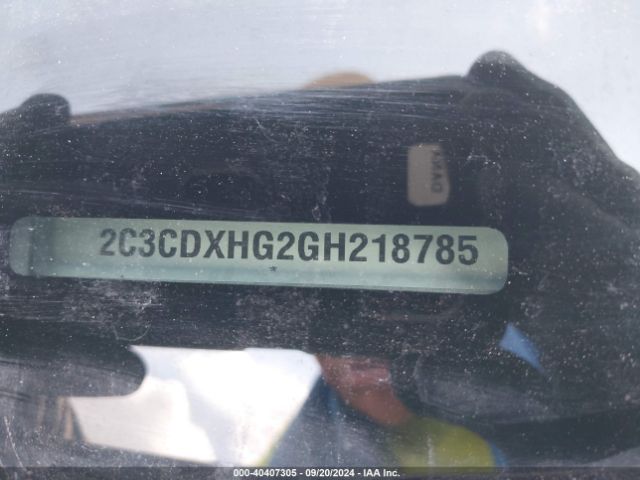 2C3CDXHG2GH218785 Dodge Charger Sxt