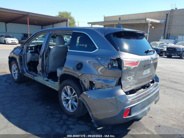 5TDJKRFH0FS146114 Toyota Highlander Xle V6