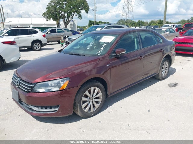 40407377 :رقم المزاد ، 1VWAT7A37EC086679 vin ، 2014 Volkswagen Passat 1.8t Wolfsburg Edition مزاد بيع