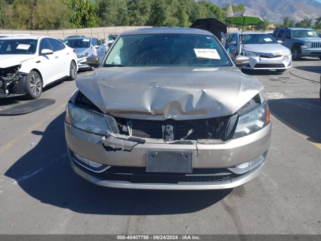 1VWCT7A39FC063060 Volkswagen Passat 1.8t Sel Premium
