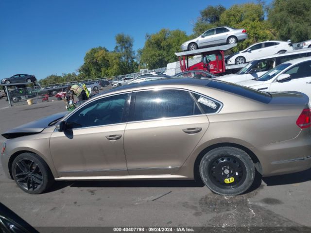1VWCT7A39FC063060 Volkswagen Passat 1.8t Sel Premium