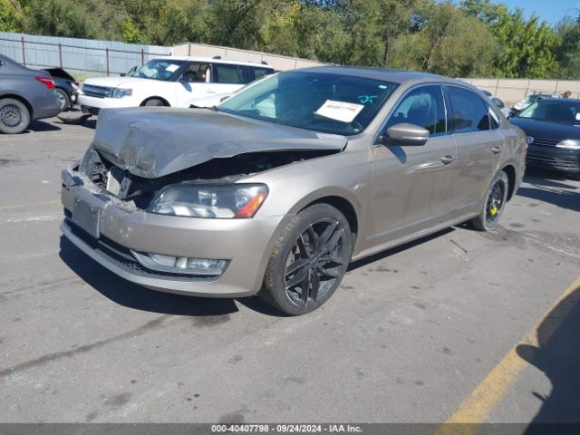 1VWCT7A39FC063060 Volkswagen Passat 1.8t Sel Premium