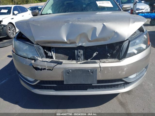 1VWCT7A39FC063060 Volkswagen Passat 1.8t Sel Premium