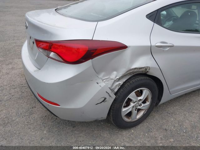 5NPDH4AE9FH643308 Hyundai ELANTRA SE