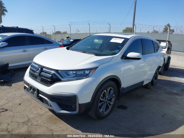 2HKRW1H50NH404065 Honda Cr-v 2wd Ex