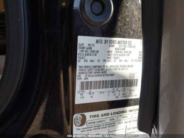 1FMJU1H50EEF03368 Ford Expedition Xlt