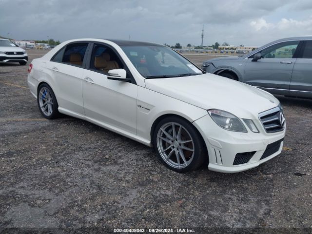 2013 MERCEDES-BENZ E 63 AMG WDDHF7EB3DA744993