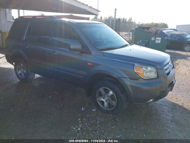2007 Honda Pilot Ex-l მანქანა იყიდება აუქციონზე, vin: 5FNYF28617B001174, აუქციონის ნომერი: 40408564