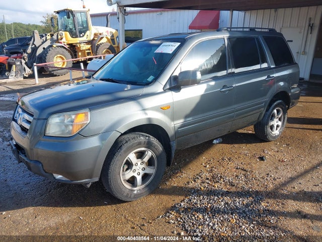 2007 Honda Pilot Ex-l მანქანა იყიდება აუქციონზე, vin: 5FNYF28617B001174, აუქციონის ნომერი: 40408564