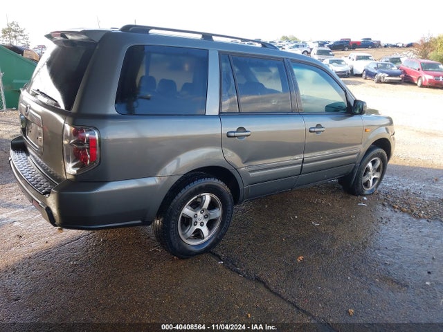 2007 Honda Pilot Ex-l მანქანა იყიდება აუქციონზე, vin: 5FNYF28617B001174, აუქციონის ნომერი: 40408564