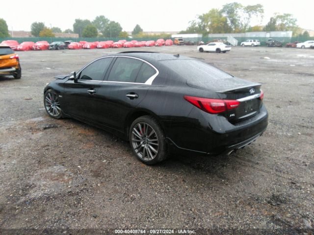 JN1FV7AR9JM480375 Infiniti Q50 3.0t Red Sport 400