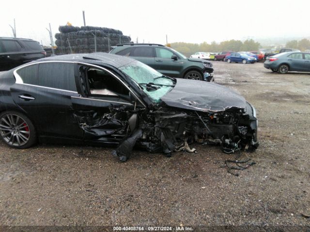 JN1FV7AR9JM480375 Infiniti Q50 3.0t Red Sport 400