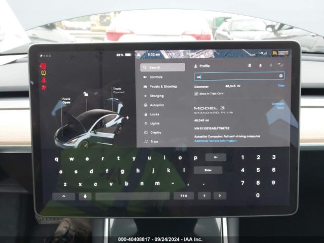 5YJ3E1EA8LF796752 Tesla Model 3 Standard Range Plus Rear-wheel Drive/standard Range Rear-wheel Drive