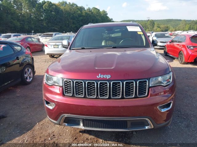 1C4RJEBGXHC916240 Jeep Grand Cherokee Limited 4x2