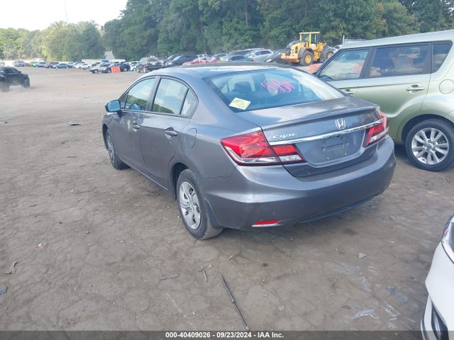 Honda Civic Lx 2014 19XFB2F57EE247579 Image 3