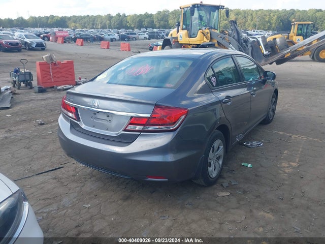 Honda Civic Lx 2014 19XFB2F57EE247579 Image 4