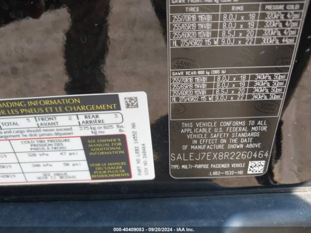 SALEJ7EX8R2260464 Land Rover Defender 110 P300