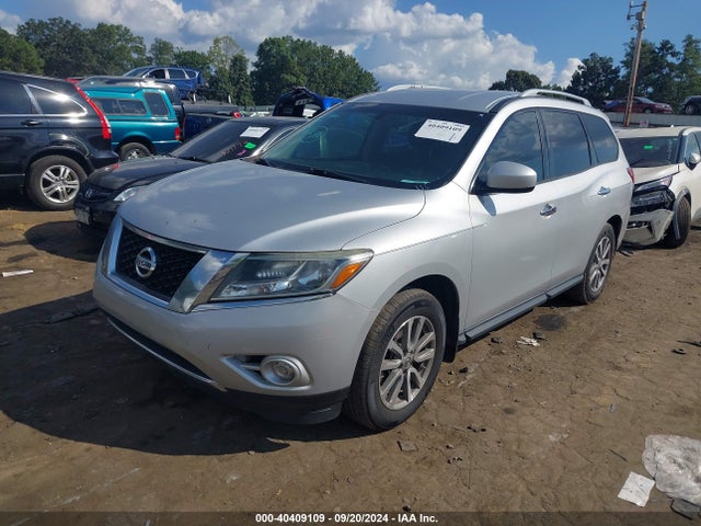 Nissan Pathfinder Sv 2014 5N1AR2MNXEC646112 Image 2