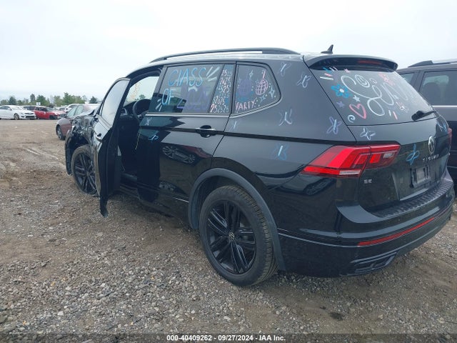 3VV8B7AXXNM170499 Volkswagen Tiguan 2.0t Se R-line Black