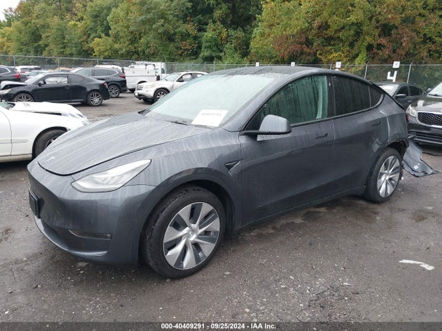 2021 TESLA MODEL Y 5YJYGDEE9MF253741 Photo 1