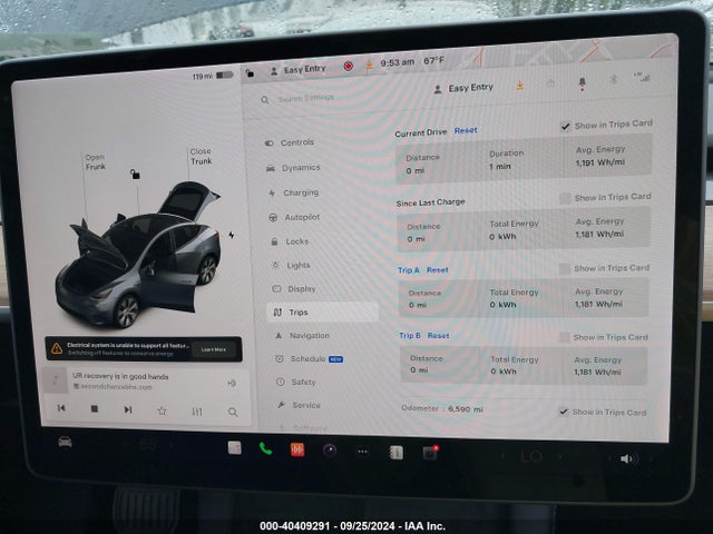 2021 TESLA MODEL Y 5YJYGDEE9MF253741 Photo 6