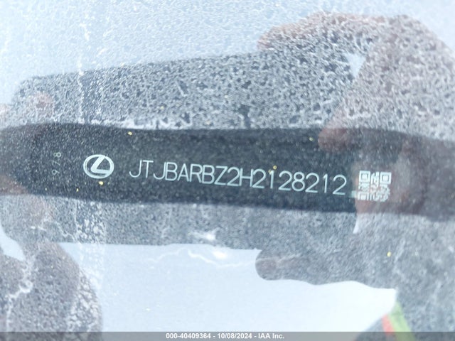 JTJBARBZ2H2128212 Lexus Nx 200t F Sport