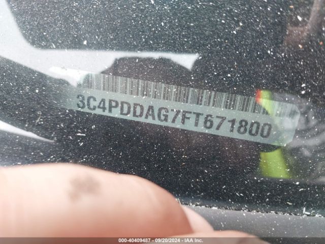 3C4PDDAG7FT671800 Dodge JOURNEY SE