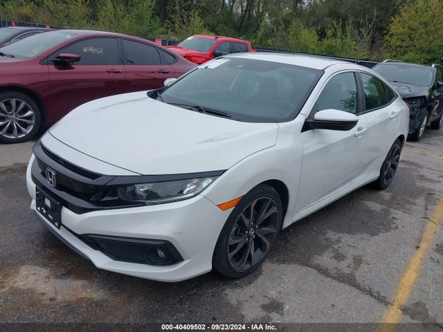 Honda Civic Sport 2019 2HGFC2F82KH557521 Image 2
