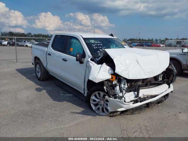 Chevrolet Silverado 1500 2wd  Short Bed Custom 2023 3GCPABEK0PG207348 Image 1