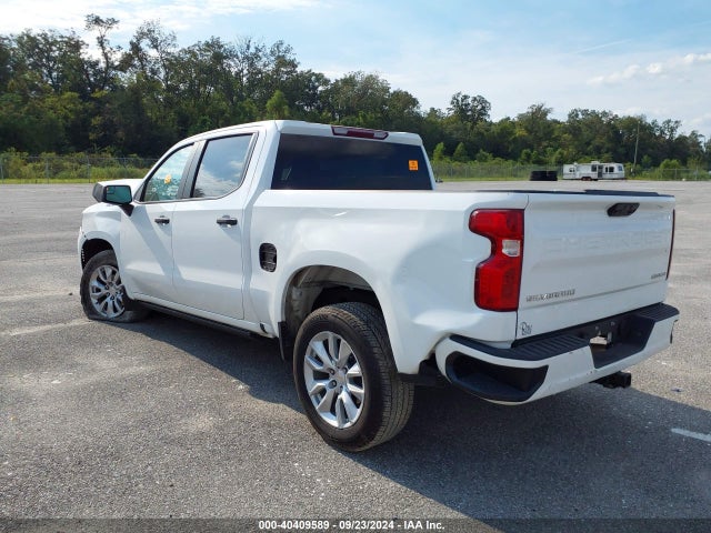 Chevrolet Silverado 1500 2wd  Short Bed Custom 2023 3GCPABEK0PG207348 Image 3